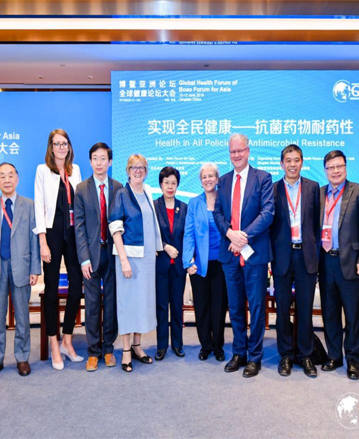 Dr. Sheng Ding Responds to the Antibiotic Resistance Challenge at the First Global Health Forum of Boao Forum for Asia 